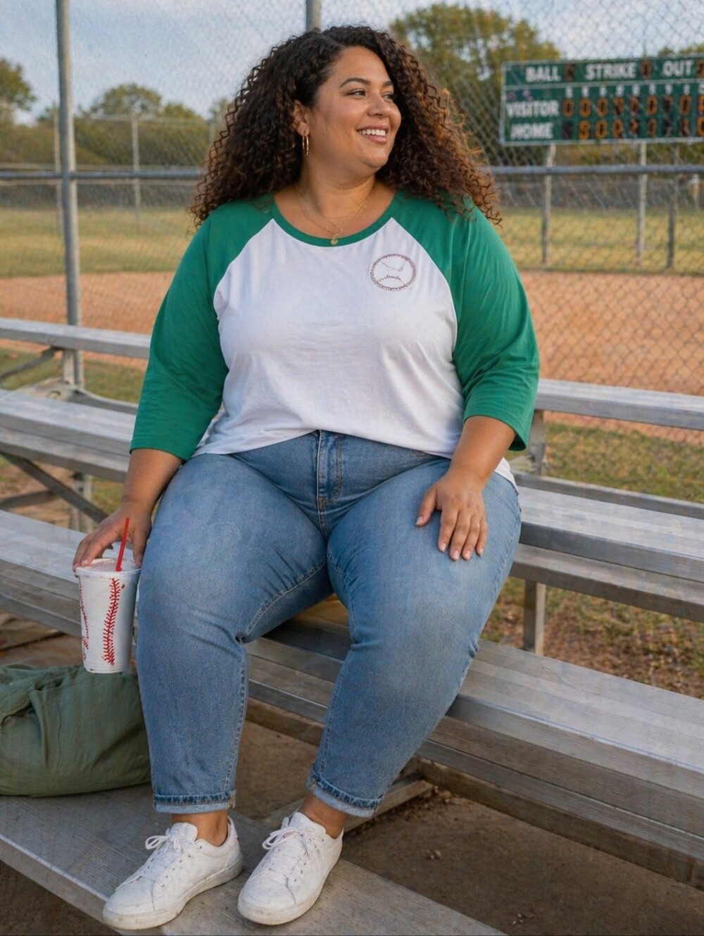 70. Reglan Sleeve Tee NWT